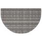 Preview: Gartentisch Grau 80x50x75 cm Poly Rattan