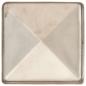 Preview: Pfostenkappen 6 Stk. Pyramide Edelstahl 81 x 81 mm