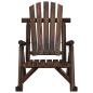 Preview: Garten-Schaukelstuhl 69x96x101 cm Massivholz Fichte