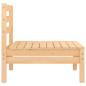 Preview: 3-tlg. Garten-Lounge-Set Kiefer Massivholz