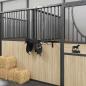 Preview: Sattelhalter Wandmontage Schwarz Eisen