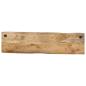 Preview: Wandgarderobe mit 4 Haken Massivholz Mango