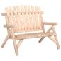 Preview: 5-tlg. Garten-Lounge-Set Massivholz Fichte