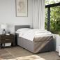 Preview: Boxspringbett mit Matratze Taupe 90x200 cm Stoff