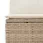 Preview: Gartensofa-set mit Kissen 10 pcs Beige und Creme