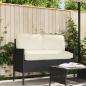 Preview: Kissenset Oxford-Stoff Creme 120 x 50 x 52 cm