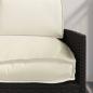 Preview: Kissenset Oxford-Stoff Creme 120 x 50 x 52 cm
