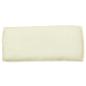 Preview: Kissenset Oxford-Stoff Creme 120 x 50 x 52 cm