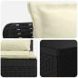 Preview: 3-Sitzer Garten Sofa mit Kissen Rattan-Look PP Anthrazit