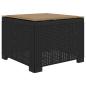 Preview: 4-Sitzer Garten Sofa mit Kissen Rattan Look PP Anthrazit
