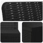 Preview: 7-Sitzer Gartensofa Rattan-Look PP Anthrazit