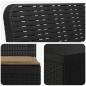 Preview: 7-Sitzer Gartensofa mit Kissen Rattan-Look PP Anthrazit