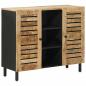 Preview: Stauraumschränke Natur 90 x 33 x 75 cm Massivholz Mango