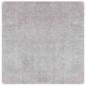 Preview: Anti-Rutsch Shaggy Teppich Grau 120 x 120 cm PP