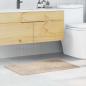 Preview: ARDEBO.de - Rutschfeste Badmatte Creme 60 x 90 cm PP