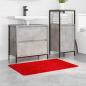 Preview: Rutschfeste Badmatte Rot 60 x 90 cm PP