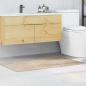 Preview: ARDEBO.de - Rutschfeste Badmatte Creme 70 x 120 cm PP