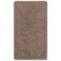 Preview: Rutschfeste Badmatte Braun 70 x 120 cm PP