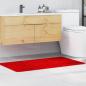 Preview: ARDEBO.de - Rutschfeste Badmatte Rot 70 x 120 cm PP