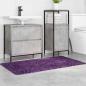 Preview: Rutschfeste Badmatte Lila 70 x 120 cm PP