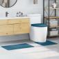 Preview: ARDEBO.de - Anti-Rutsch Badematten-Set 3 stk. Blau 50 x 80 cm PP