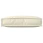 Preview: Kissen Creme 60 x 40 x 12 cm Oxford-Stoff