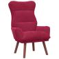 Preview: Sessel Weinrot 69 x 74 x 93 cm Samt