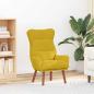 Preview: ARDEBO.de - Sessel Gelb 69 x 74 x 93 cm Samt