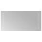 Preview: LED-Badezimmerspiegel Transparent 60 x 30 cm Gehärtetes Glas