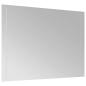 Preview: LED-Badezimmerspiegel Transparent 80 x 60 cm Gehärtetes Glas