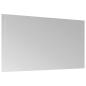 Preview: LED-Badezimmerspiegel Transparent 90 x 50 cm Gehärtetes Glas