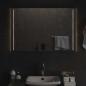 Preview: LED-Badezimmerspiegel Transparent 90 x 60 cm Gehärtetes Glas