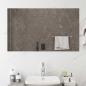 Preview: ARDEBO.de - LED-Badezimmerspiegel Transparent 100 x 60 cm Gehärtetes Glas