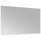 Preview: LED-Badezimmerspiegel Transparent 100 x 60 cm Gehärtetes Glas