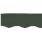 Preview: Ersatzvolant für Markise für 5 m Dunkelgrün Polyester
