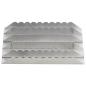 Preview: Striegel 3 Stk. Silbern Aluminium