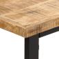 Preview: Esstisch 110x55x75 cm Massivholz Mango