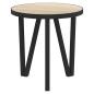 Preview: Beistelltisch Sonoma-Eiche Ø35 cm MDF