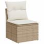 Preview: Gartensofa-set 12 stk. 12-Sitzanzahl Beige und Creme