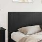 Preview: Bettgestell mit Stauraum und Kopfteil Schwarz 180 x 200 cm