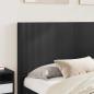 Preview: Bettgestell mit Stauraum und Kopfteil Schwarz 140 x 190 cm