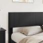 Preview: Bettgestell mit Stauraum und Kopfteil Schwarz 180 x 200 cm