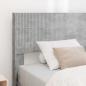 Preview: Bettgestell mit Stauraum und Kopfteil Betongrau 90 x 190 cm
