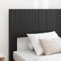 Preview: Bettgestell mit Stauraum und Kopfteil Schwarz 75 x 190 cm