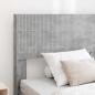 Preview: Bettgestell mit Stauraum und Kopfteil Betongrau 75 x 190 cm