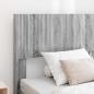 Preview: Bettgestell mit Stauraum und Kopfteil Graues Sonoma 75 x 190 cm