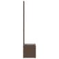 Preview: Garten-Spalier-Pflanzer Braun 35 x 30 x 135 cm Metall