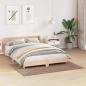 Preview: Anti-Rutsch Shaggy Teppich Braun 120 x 170 cm PP