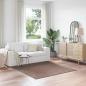 Preview: ARDEBO.de - Anti-Rutsch Shaggy Teppich Braun 160 x 160 cm PP