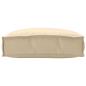Preview: Kissen Oxford-Stoff Beige 50 x 50 x 12 cm